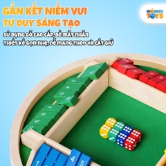 Đồ Chơi Xúc Xắc Đếm Số Chiến Thuật 4 Mặt Phát Triển Tư Duy Sáng Tạo Cho Trẻ WonderToysVN