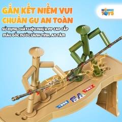 Đồ Chơi Chiến Binh Đối Kháng Người Tre Bamboo Section Man - Nhựa ABS Cao Cấp
