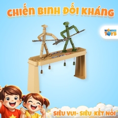Đồ Chơi Chiến Binh Đối Kháng Người Tre Bamboo Section Man - Nhựa ABS Cao Cấp