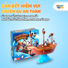 Trò Chơi Cân Bằng Thử Thách Cướp Biển Tàu Thuyền Đồ Chơi Cho Trẻ Em Tiệc Gia Đình Sinh Nhật
