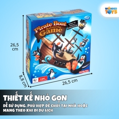 Trò Chơi Cân Bằng Thử Thách Cướp Biển Tàu Thuyền Đồ Chơi Cho Trẻ Em Tiệc Gia Đình Sinh Nhật
