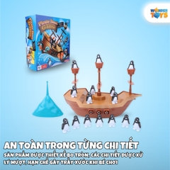 Trò Chơi Cân Bằng Thử Thách Cướp Biển Tàu Thuyền Đồ Chơi Cho Trẻ Em Tiệc Gia Đình Sinh Nhật