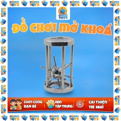 Đồ Chơi Giải Đố Mở Khóa Không Gian Lồng Sắt Nhím Gai Size Lớn Thử Thách IQ