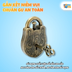Đồ Chơi Trí Tuệ Mở Khóa Thông Minh Hanayama Puzzle - Bộ Khóa Cài IQ Thử Thách Não Bộ Độc Đáo
