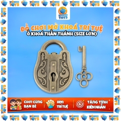 Đồ Chơi Trí Tuệ Mở Khóa Thông Minh Hanayama Puzzle - Bộ Khóa Cài IQ Thử Thách Não Bộ Độc Đáo