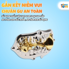 Bộ Puzzle Kim Loại 3D Giải Đố Trí Tuệ - Đồ Chơi IQ Thử Thách Tư Duy Cho Trẻ Em