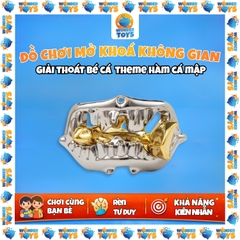 Bộ Puzzle Kim Loại 3D Giải Đố Trí Tuệ - Đồ Chơi IQ Thử Thách Tư Duy Cho Trẻ Em