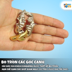 Bộ Puzzle Kim Loại 3D Giải Đố Trí Tuệ - Đồ Chơi IQ Thử Thách Tư Duy Cho Trẻ Em