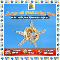 Bộ Puzzle Kim Loại 3D Giải Đố Trí Tuệ - Đồ Chơi IQ Thử Thách Tư Duy Cho Trẻ Em