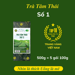 Trà Tâm Thái Số 1 túi 500g( 5 gói 100g)