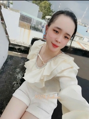 Sét nữ áo cổ bèo tay loe quần sooc dạ thun - Bộ đồ nữ mới nhất
