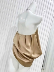 Áo yếm nữ hotrend hở lưng đính hoa lớn dễ phối nhiều phong cách cá tính humfashion