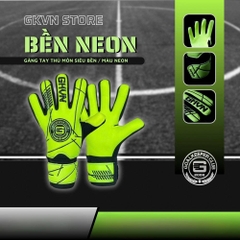 Găng tay thủ môn GKVN Bền chính hãng có xương tháo rời linh động, Găng tay bắt bóng có xương cao cấp độ bền vượt trội
