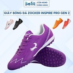 Giày Bóng Đá Zocker Inspire Pro Gen 2 BEFIT SPORT Các Màu Đệm Đế EVA Êm Ái, Upper Giữ Form Cực Tốt