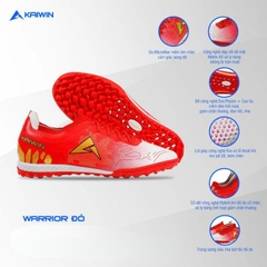 Giày đá bóng Warrior TF sần cỏ nhân tạo chính hãng chất lượng cao, Giày đá bóng cao cấp, siêu nhẹ