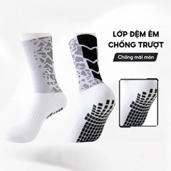 Tất vớ thể thao chuyên dụng BEFIT bảo vệ toàn diện khớp chân chống trơn trượt, tất bóng đá, pickleball, cầu lông