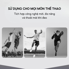 Tất vớ thể thao chuyên dụng BEFIT bảo vệ toàn diện khớp chân chống trơn trượt, tất bóng đá, pickleball, cầu lông