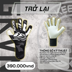 Găng tay thủ môn GKVN Trở lại siêu dính chính hãng, Găng bắt bóng chất lượng cao siêu bền, găng chụp bóng giá rẻ