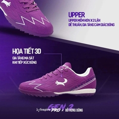Giày Bóng Đá Zocker Inspire Pro Gen 2 BEFIT SPORT Các Màu Đệm Đế EVA Êm Ái, Upper Giữ Form Cực Tốt