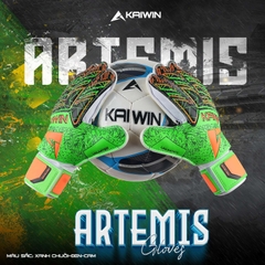 Găng tay thủ môn có xương chính hãng Kaiwin Artemis Giá Rẻ, Găng tay chụp bóng siêu dính chất lượng tốt