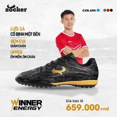 Giày Đá Bóng Chính Hãng Zocker Winner Energy BEFIT Chất Lượng Cao Cấp Phù Hợp Đá Tất Cả Mặt Sân