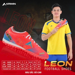 Giày Bóng Đá Kaiwin Leon Chính Hãng Chất Lượng Cao, Thiết Kế Hiện Đại, Dành Cho Trẻ Em & Người Lớn Sân Cỏ Nhân Tạo, Futsal