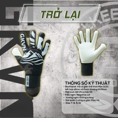 Găng tay thủ môn GKVN Trở lại siêu dính chính hãng, Găng bắt bóng chất lượng cao siêu bền, găng chụp bóng giá rẻ