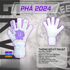 Găng thủ môn GKVN Phá siêu dính chất lượng cao, Găng bắt bóng cao cấp độ bền vượt trội, Găng chụp bóng chính hãng