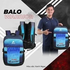 Balo Thể Thao In Tên Số Theo Yêu Cầu Kaiwin Warrior, Balo Bóng Đá Có Ngăn Đựng Laptop, Ngăn Đựng Giày Riêng