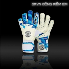 Găng tay thủ môn GKVN 4 mùa chính hãng siêu dính, Găng bắt bóng chất lượng cao siêu bền