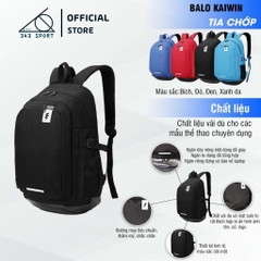 Balo Thể Thao In Tên Số Theo Yêu Cầu KAIWIN Tia Chớp, Có Ngăn Đựng Laptop, Ngăn Đựng Giày Riêng