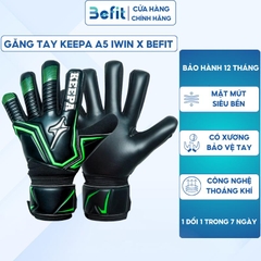 Găng tay thủ môn KEEPA A05 IWIN X BEFIT chính hãng có xương, găng tay bắt bóng có xương cao cấp siêu bền