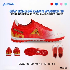 Giày đá bóng Warrior TF sần cỏ nhân tạo chính hãng chất lượng cao, Giày đá bóng cao cấp, siêu nhẹ