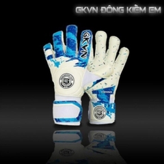 Găng tay thủ môn GKVN 4 mùa chính hãng siêu dính, Găng bắt bóng chất lượng cao siêu bền