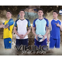 [NHẬN IN TÊN SỐ] Bộ Quần Áo Bóng Đá Kaiwin Viking Chính Hãng Chất Vải Siêu Thoáng Mát Thấm Hút Mồ Hôi