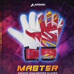 Găng tay thủ môn siêu dính Kaiwin Master chính hãng cao cấp, Găng tay chụp bóng chất lượng tốt