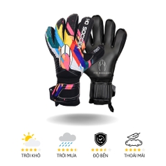 Găng Tay Thủ Môn HO SOCCERX PKSG GB5 siêu dính mặt mút Đức, găng bắt bóng chất lượng cao siêu bền vải thoáng khí