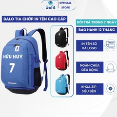 Balo Thể Thao In Tên Số Theo Yêu Cầu KAIWIN Tia Chớp, Có Ngăn Đựng Laptop, Ngăn Đựng Giày Riêng