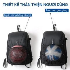 Balo Thể Thao BEFIT Chính Hãng Đa Năng Sử Dụng Cầu Lông, Pickleball, Bóng Đá Balo Chống Thấm Nước Chống Mài Mòn BLB01