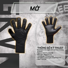 Găng tay thủ môn GKVN Mờ siêu dính chính hãng, Găng bắt bóng chất lượng cao siêu bền, găng chụp bóng bền bỉ