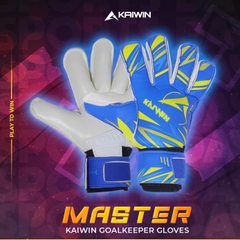 Găng tay thủ môn siêu dính Kaiwin Master chính hãng cao cấp, Găng tay chụp bóng chất lượng tốt