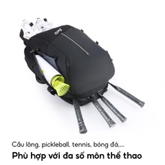 Balo Thể Thao BEFIT Chính Hãng Đa Năng Sử Dụng Cầu Lông, Pickleball, Bóng Đá Balo Chống Thấm Nước Chống Mài Mòn BLB01