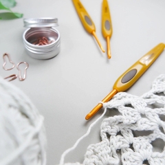 Bộ kim móc Clover hàng nội địa (size 2.0mm-6.0mm) (26243)