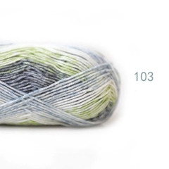 Len Baby Yarn màu loang (cuộn 40gr) (26281)