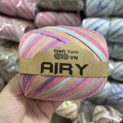 Sợi AIRY màu loang móc túi/mũ hè (cuộn 45gr) (26270)