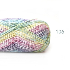 Len Baby Yarn màu loang (cuộn 40gr) (26281)