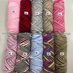 Len cotton love MÀU LOANG (cuộn 100gr) (26293)