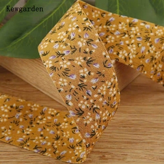 2 mét ruy băng vải hoa (bản 2.5cm) (26119)