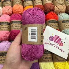 Sợi Scheepjes Catona nhập khẩu từ Hà Lan (cuộn 50gr) (26331)