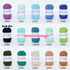Len Baby Yarn hàng loại 1 (cuộn 40gr) (26280)